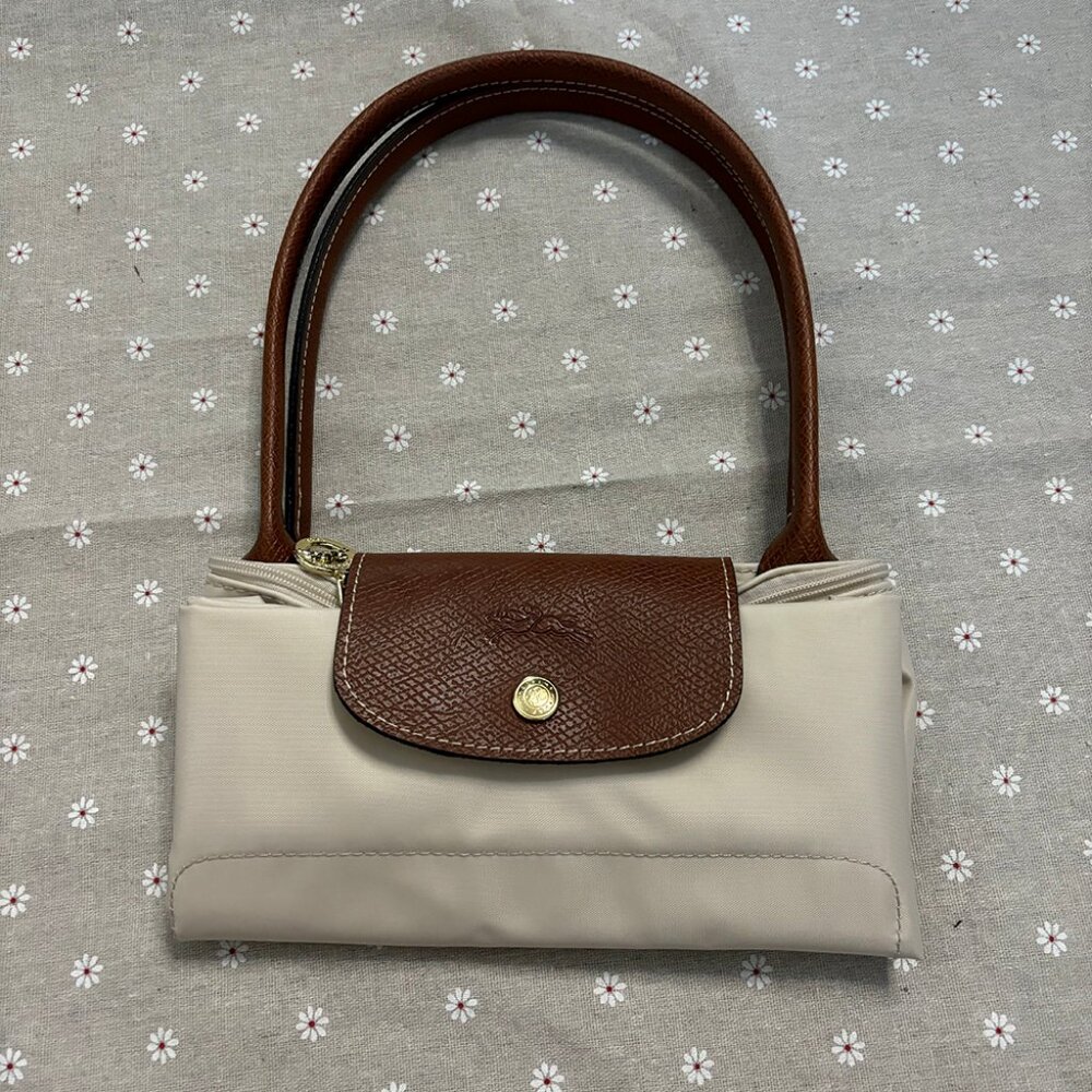 Longchamp Le Pliage Top Handle Bag Paper